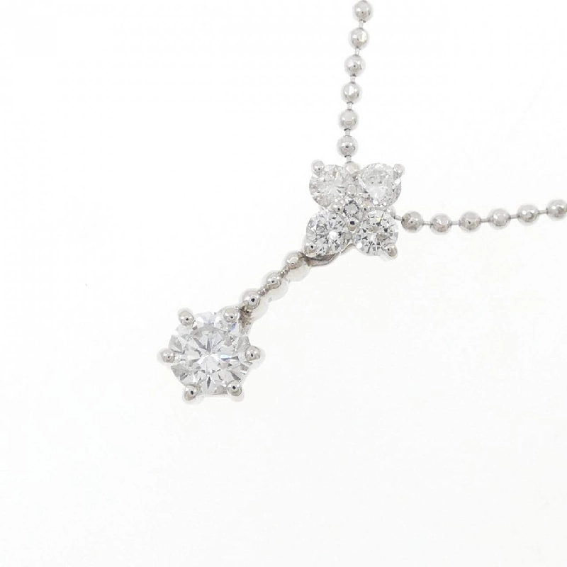 Dây chuyền kim cương hoa PT900/PT850 0.323CT - Hàng hiệu Chính hãng 858566