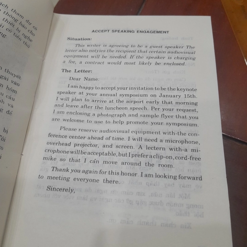BUSINESS LETTERS - Mẫu thư kinh doanh thương mại (song ngữ) 457484