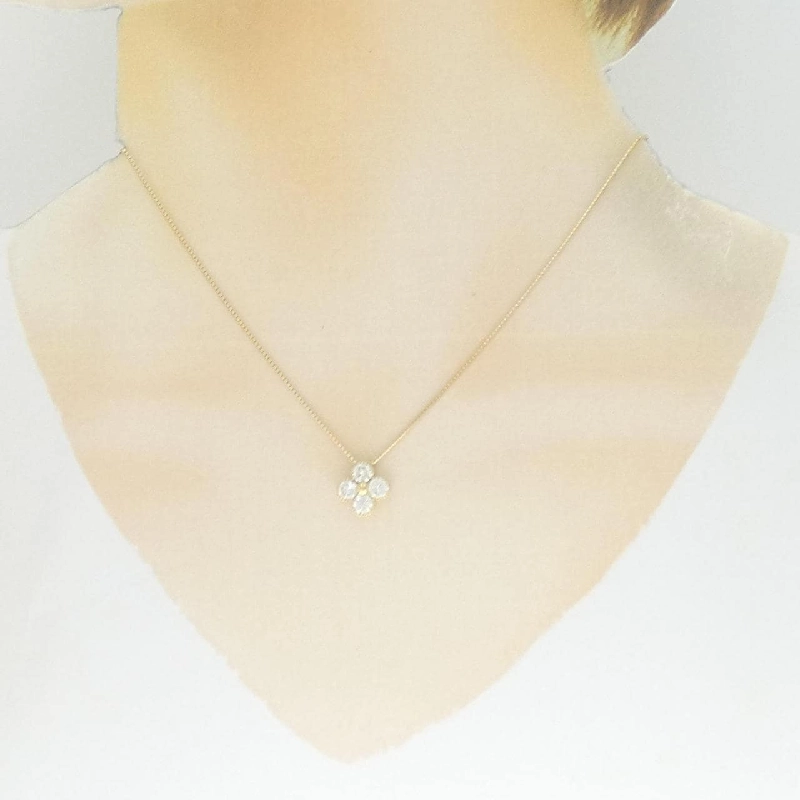 Dây chuyền kim cương K18YG 1.065CT G SI2 Tốt - Hàng hiệu Chính hãng 875769