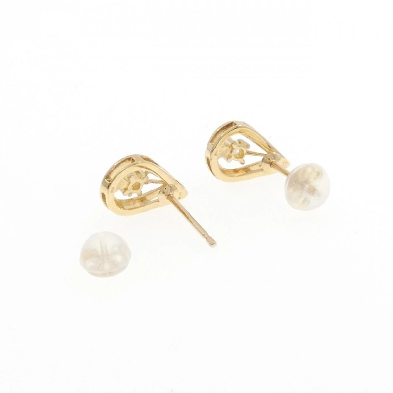 K18YG Bông tai kim cương - Hàng hiệu Authentic 870066