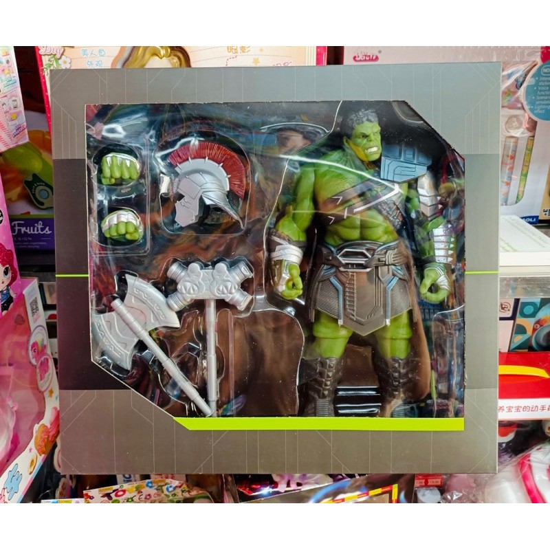 Đồ Chơi Mô Hình  Siêu Nhân Người Khổng Lồ Xanh Hulk Chất Liệu Cao Su Đặc Kèm Phụ Kiện 149605