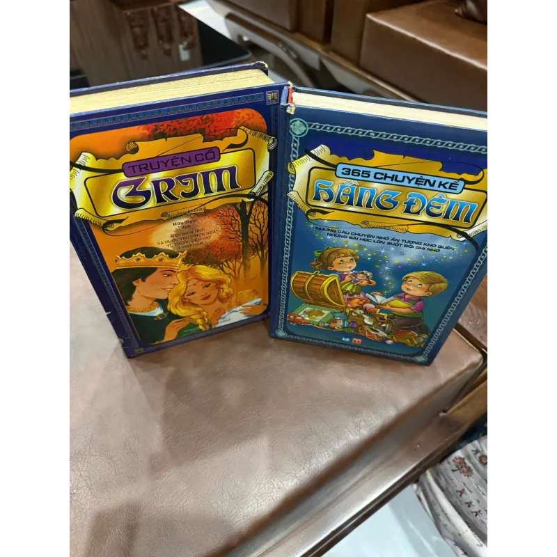 COMBO 2 SÁCH TRUYỆN CỔ TÍCH THIẾU NHI – GRIMM & 365 CHUYỆN KỂ HẰNG ĐÊĐÊMK4 1019986