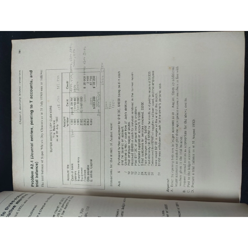 Accounting in Australia - Hoggett & Edwards mới 60% bẩn ố vàng HCM0805 ngoại văn 141999