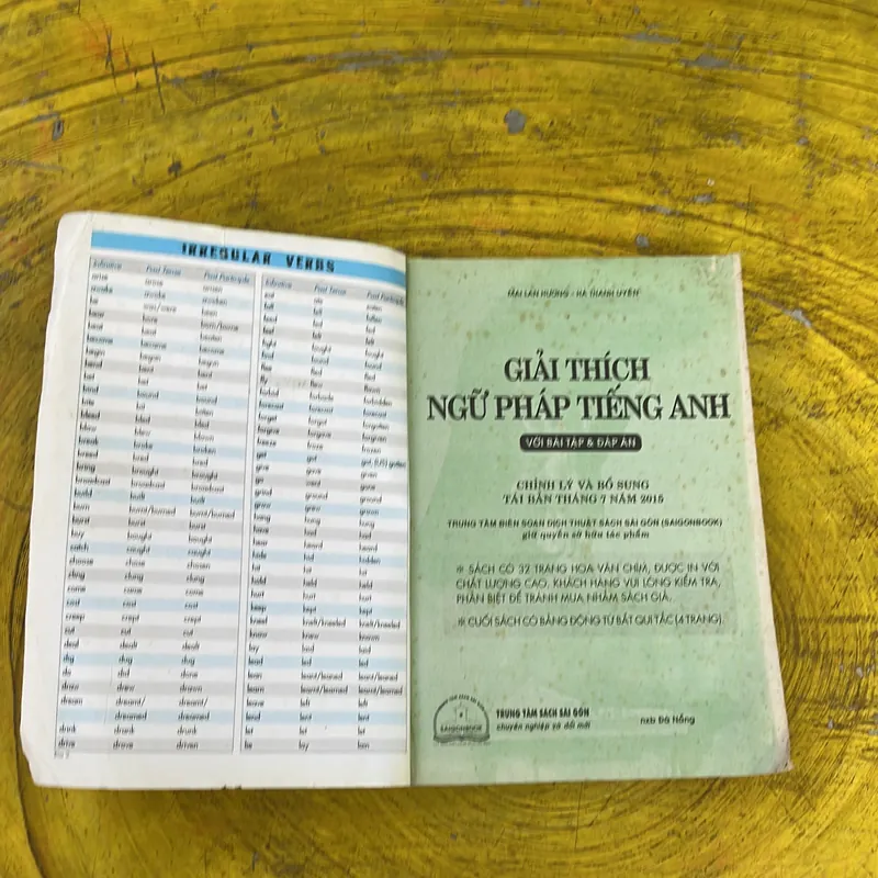 GIẢI THÍCH NGỮ PHÁP TIẾNG ANH- MAI LAN HƯƠNG-HÀ THANH UYÊN 737068