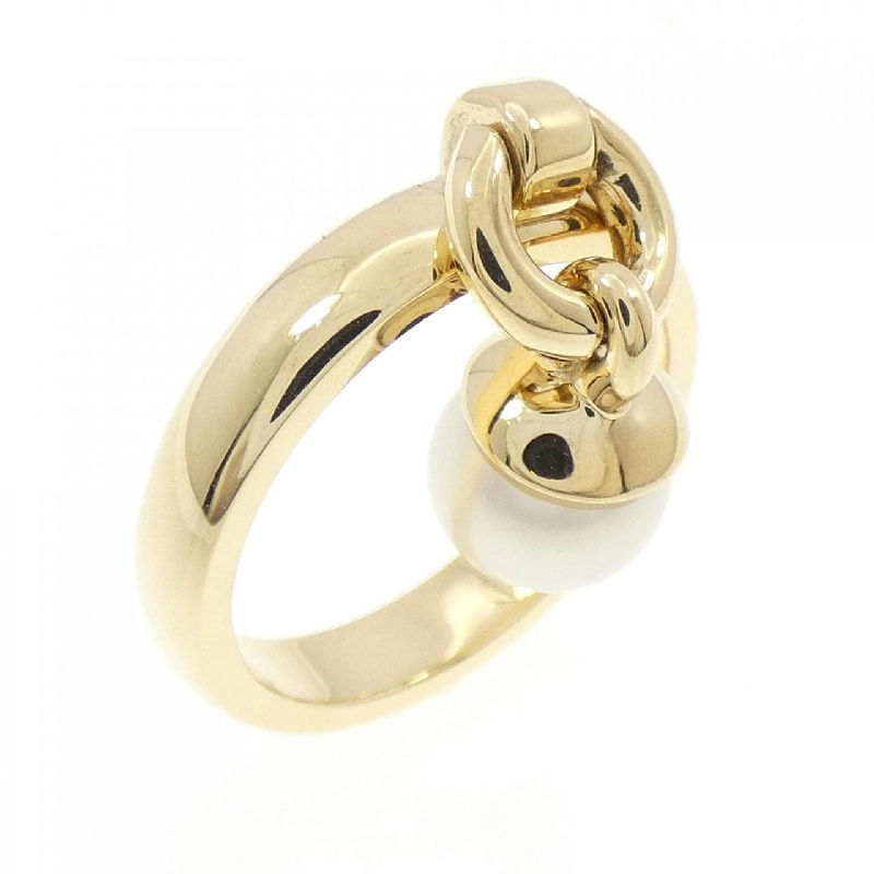 Nhẫn ngọc trai Akoya Tiffany 6.7mm - Hàng hiệu Authentic 834860