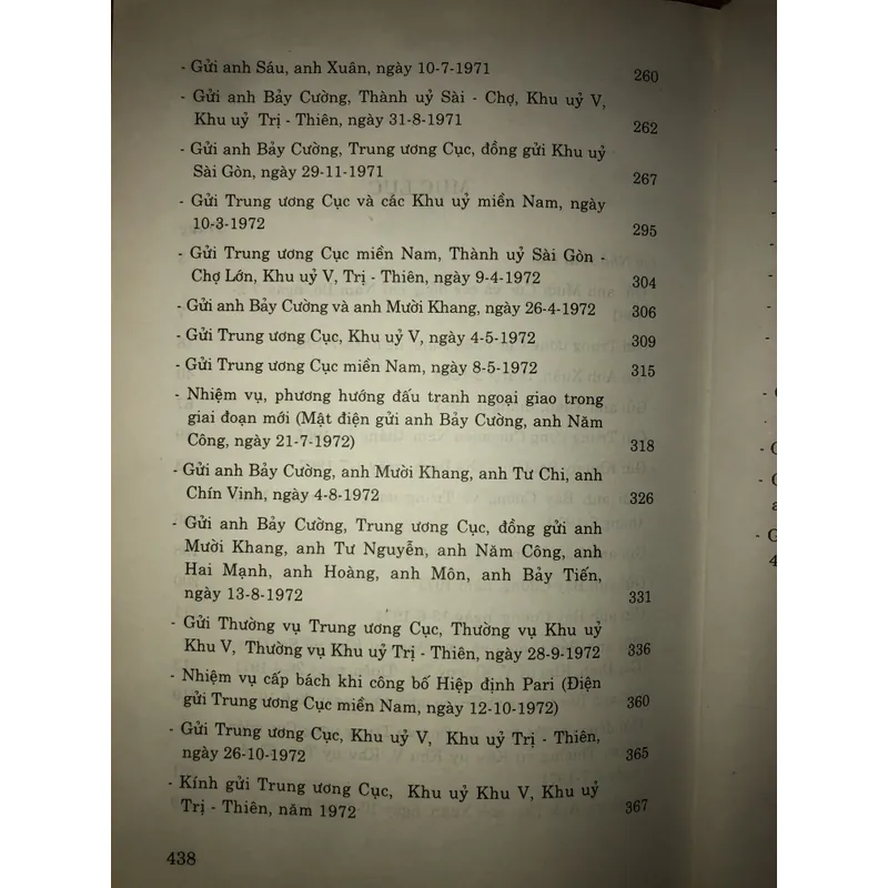 Thư vào Nam 699005