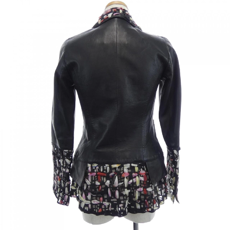 CHANEL P40960W04890 Áo khoác da - Hàng hiệu Chính hãng 817325