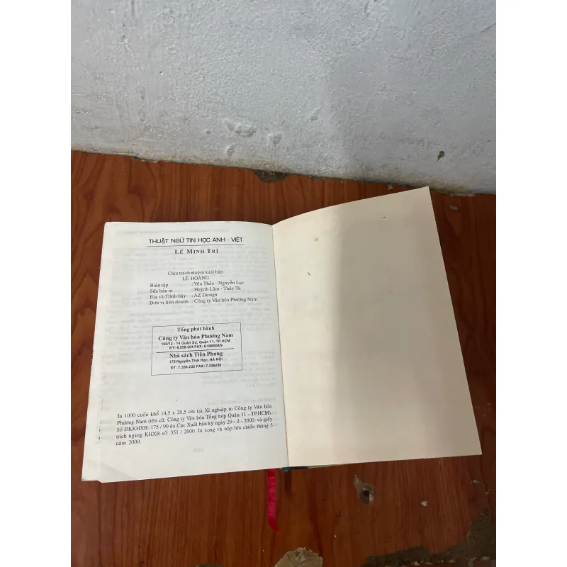 THUẬT NGỮ TIN HỌC ANH - VIỆT ENGLISH - VIETNAMESE DICTIONARY OF COMPUTING TERMS- LÊ M. TRÍ 731122