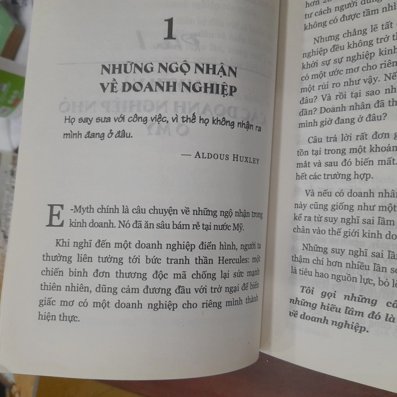 Michael E. Gerber - The E-Myth: ĐỂ XÂY DỰNG DOANH NGHIỆP HIỆU QUẢ 540686