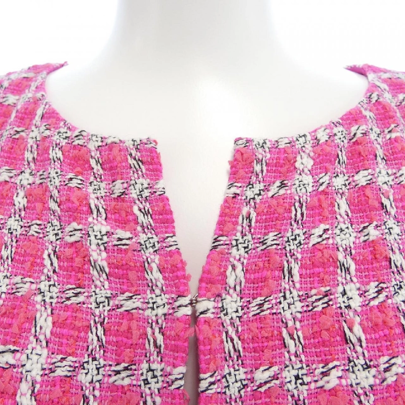 CHANEL P49012V35896 14S Áo khoác không cổ - Hàng hiệu Chính hãng 820241