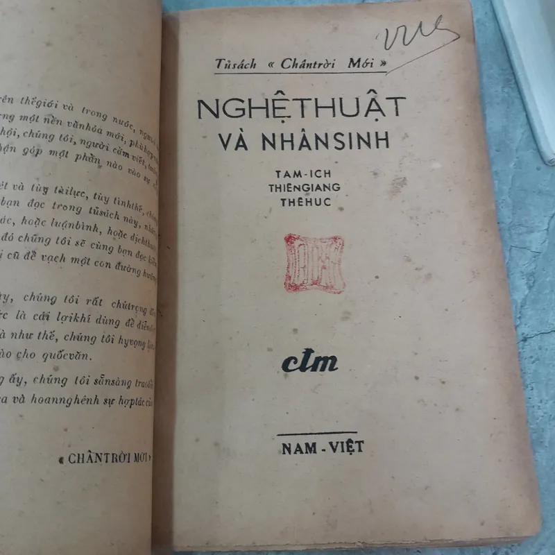 NGHỆ THUẬT VÀ NHÂN SINH - TAM ÍCH, THIÊN GIANG, THÊ HÚC 729217