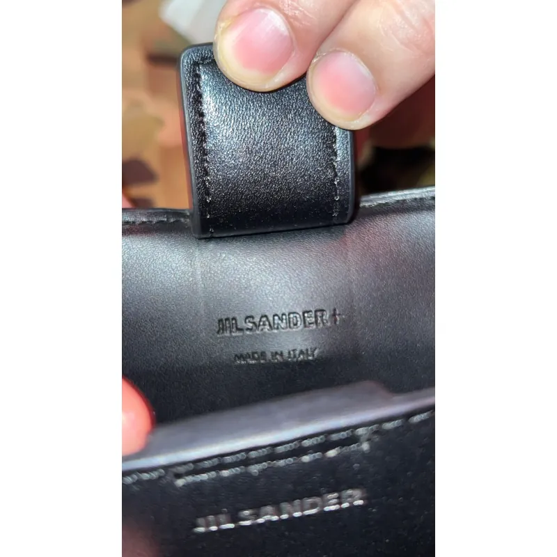 For Sale: Jil Sander Tangle Small Bag – Black  1031830