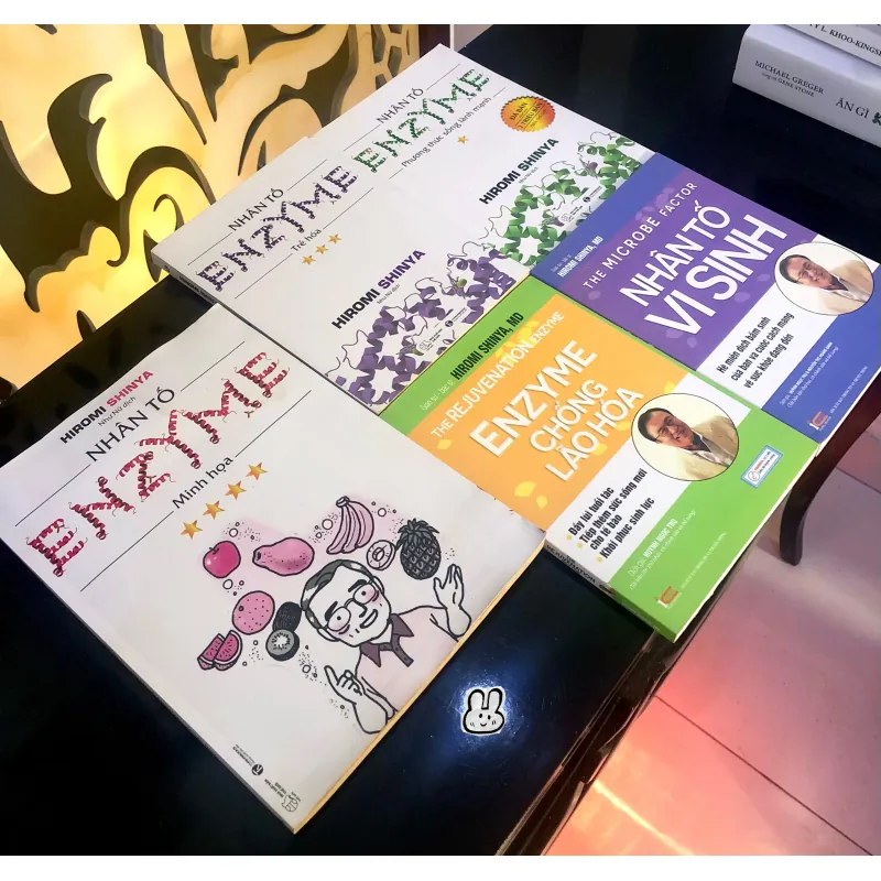Combo 5 sách về Enzyme của Hiromi Shinya 1010441