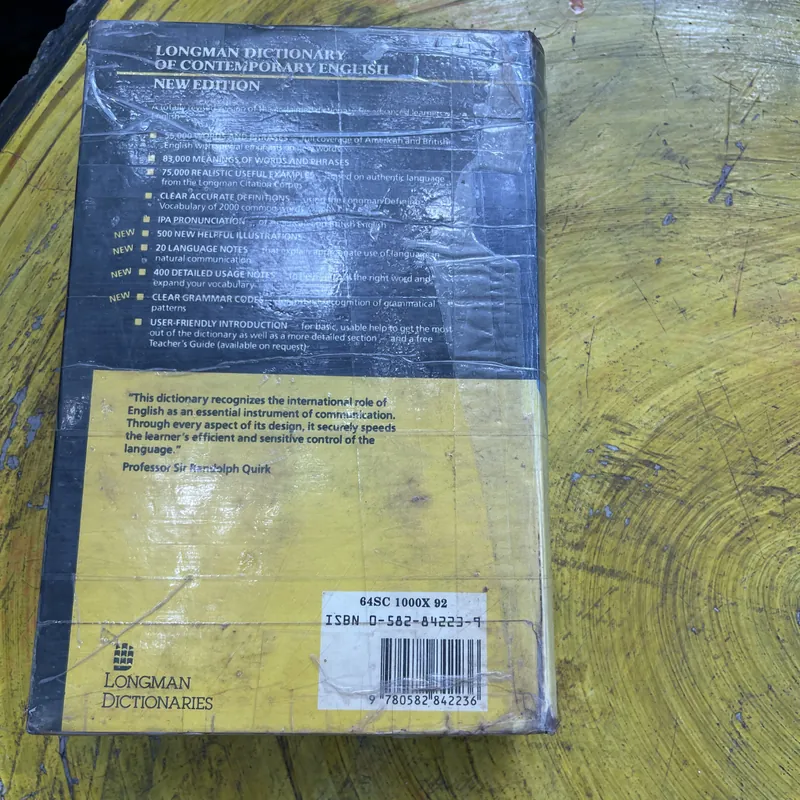 LONGMAN DICTIONARY OF CONTEMPORARY ENGLISH NEW EDITION 1992 603700