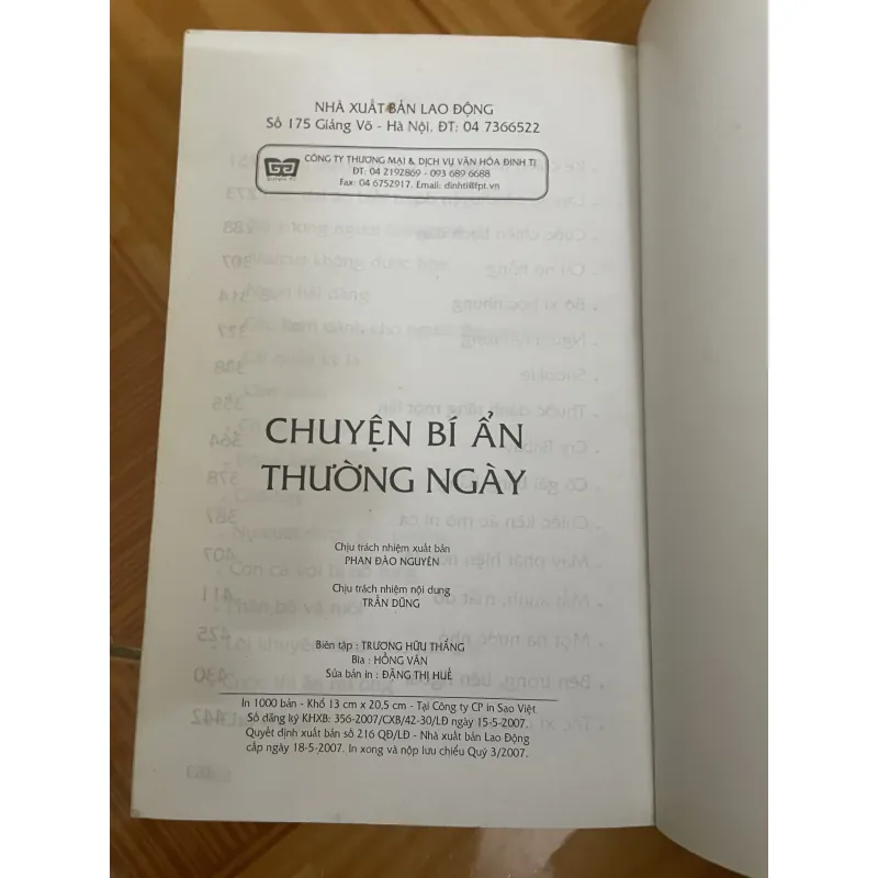 Chuyện bí ẩn thường ngày 1017889