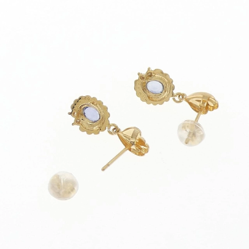 Bông tai Sapphire K18YG 0.52CT - Hàng hiệu Chính hãng 870781