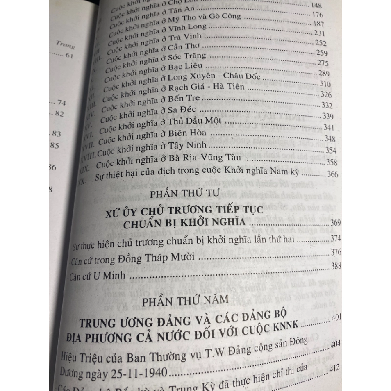 Lịch Sử Khởi Nghĩa Nam Kỳ-Ấn phẩm kỷ niệm 60 năm cuộc khởi nghĩa Nam Kỳ- Năm XB 2001- khổ 16x24cm,610 trang- Sách lưu kho có ố cạnh 443737