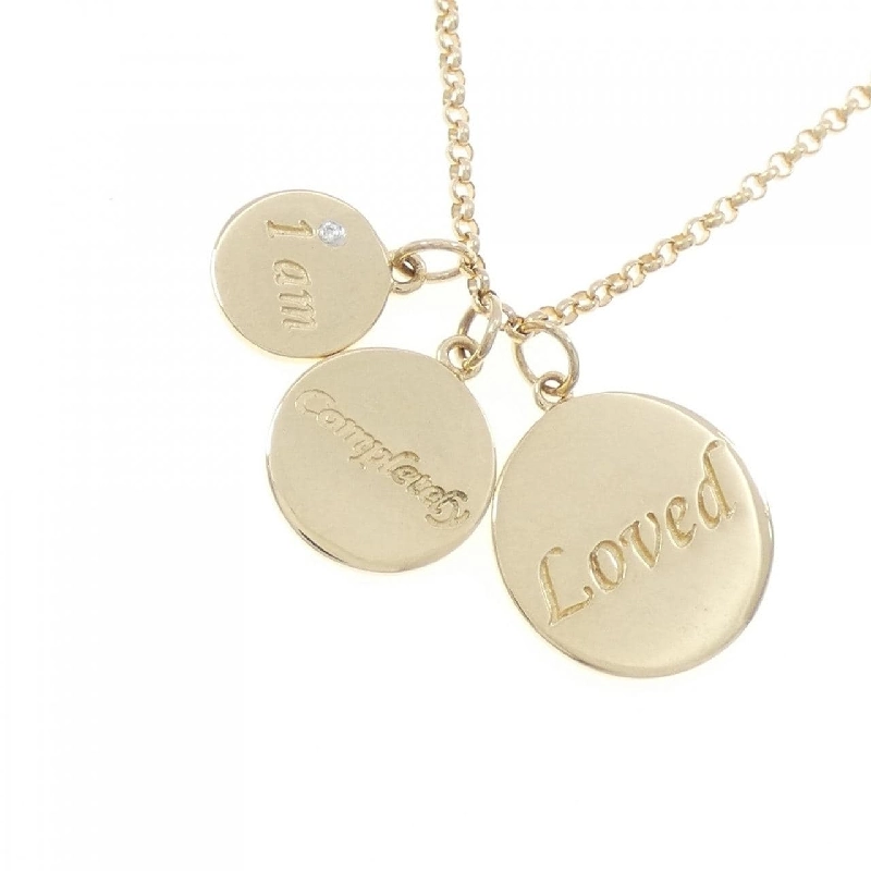 Dây chuyền kim cương 14KYG/585YG - Hàng hiệu Authentic 859916