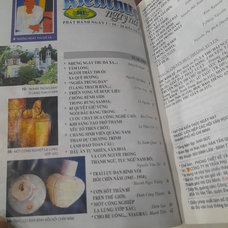 Tạp chí KIẾN THỨC NGÀY NAY số 541 ngày 20.08.2005 506208