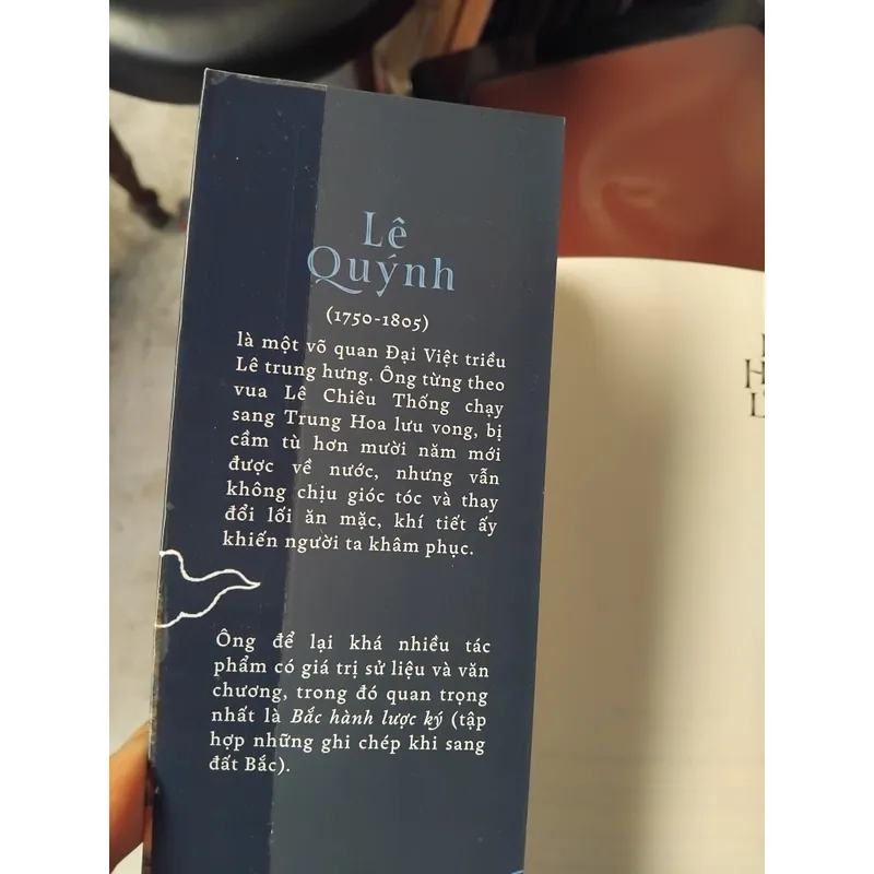 Bắc hành lược ký ( kí sự tòng vong cùng Lê Chiêu Thống ) của Lê Auynhs  702721