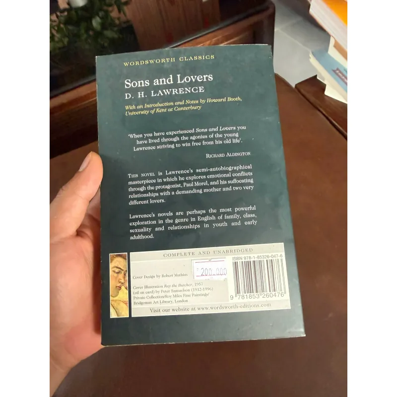 Sons and Lovers- K6 1035731