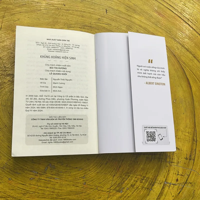 KHỦNG HOẢNG HIỆN SINH- VIKROR E. FRANKL 600484