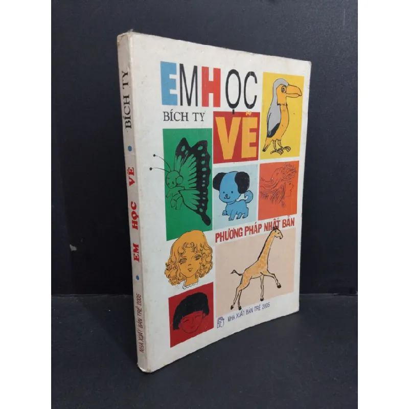 [Sách Cũ SCGR] Em học vẽ mới 70% bẩn bìa, ố, tróc bìa, tróc gáy, bị vẽ 2005 HCM2811 Bích Ty KỸ NĂNG 683365