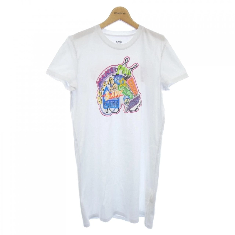 【Mã giảm giá】Đầm cắt HERMES 653568