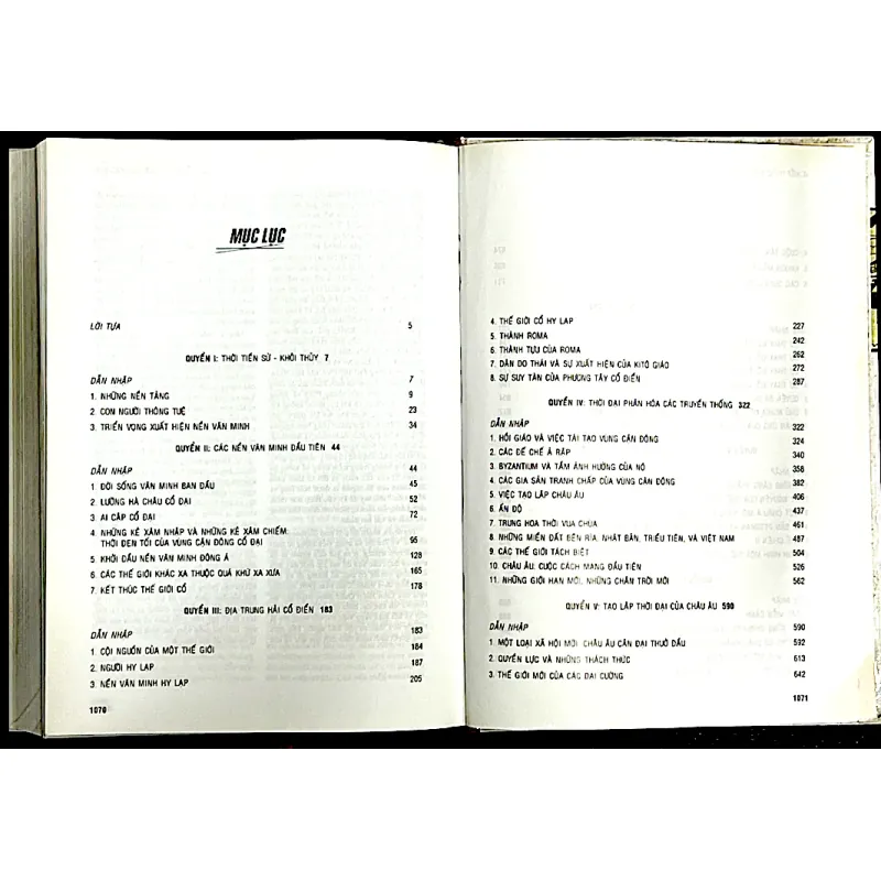 LỊCH SỬ THẾ GIỚI - J.M ROBERTS,  WILLIAM J. DUIKER,  JACKSON J. SPIELVOGEL 1041049
