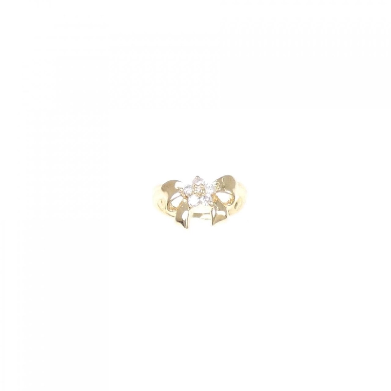 Nhẫn hồng ngọc kim cương K18YG 0.14CT - Hàng hiệu Authentic 855915