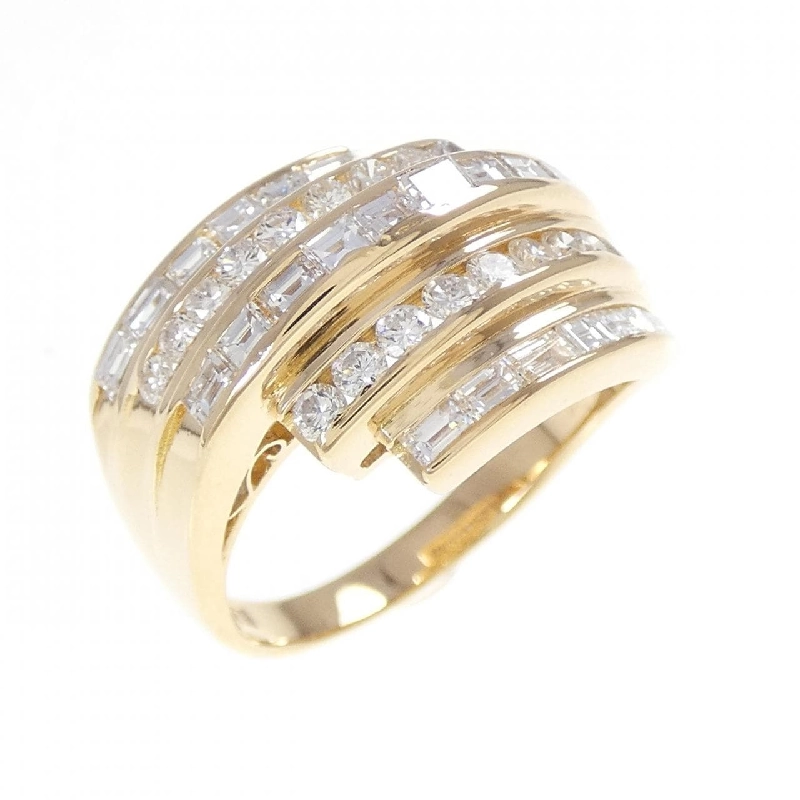 Nhẫn kim cương K18YG 1.07CT - Hàng hiệu Chính hãng 852282