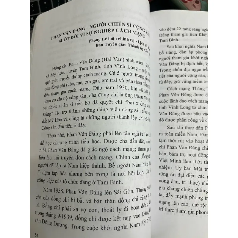 Phan văn đáng nhà lãnh đạo xuất sắc của cách mạng việt nam 720500