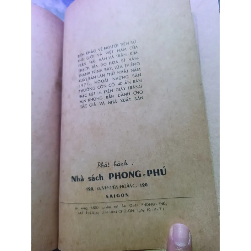 Biên khảo về người tiền - sử - Trần Kim Thạch 1046620