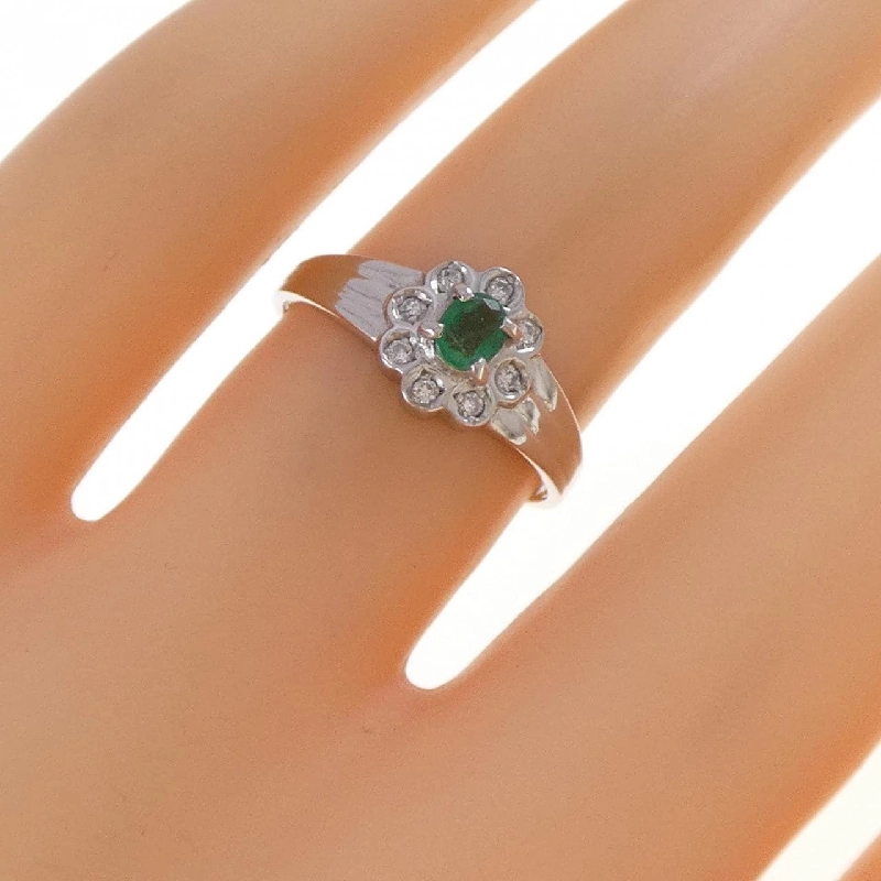 PT900 Nhẫn Ngọc Lục Bảo - Hàng hiệu Authentic 854344