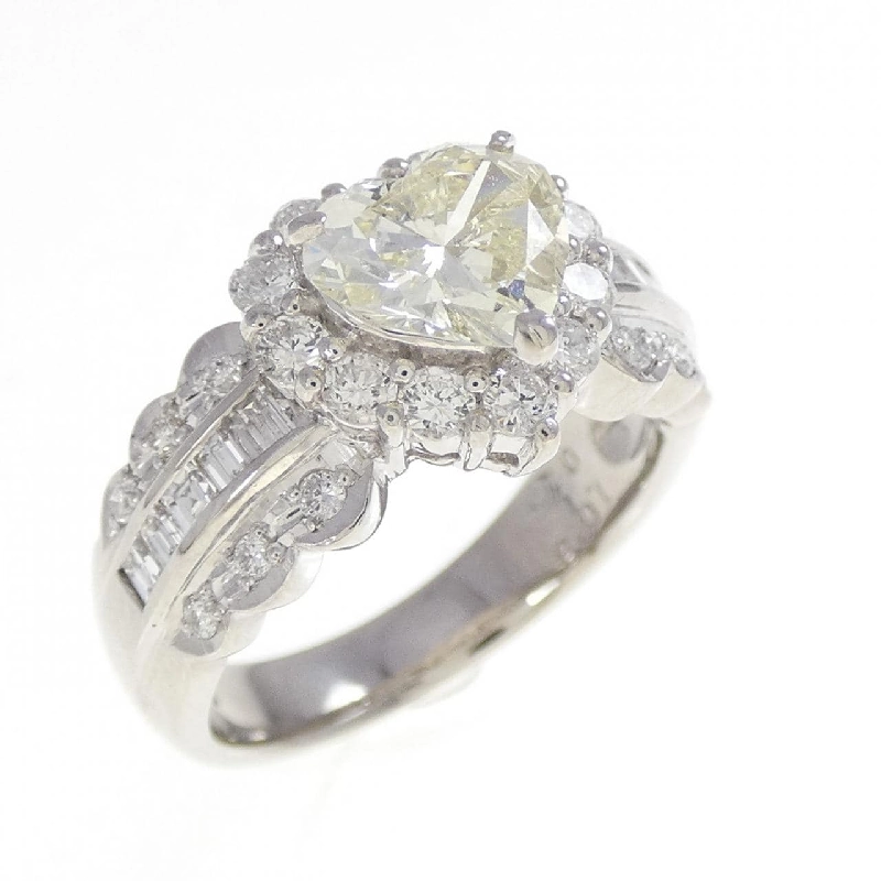 Nhẫn kim cương hình trái tim PT900 1.028CT - Hàng hiệu Chính hãng 852492