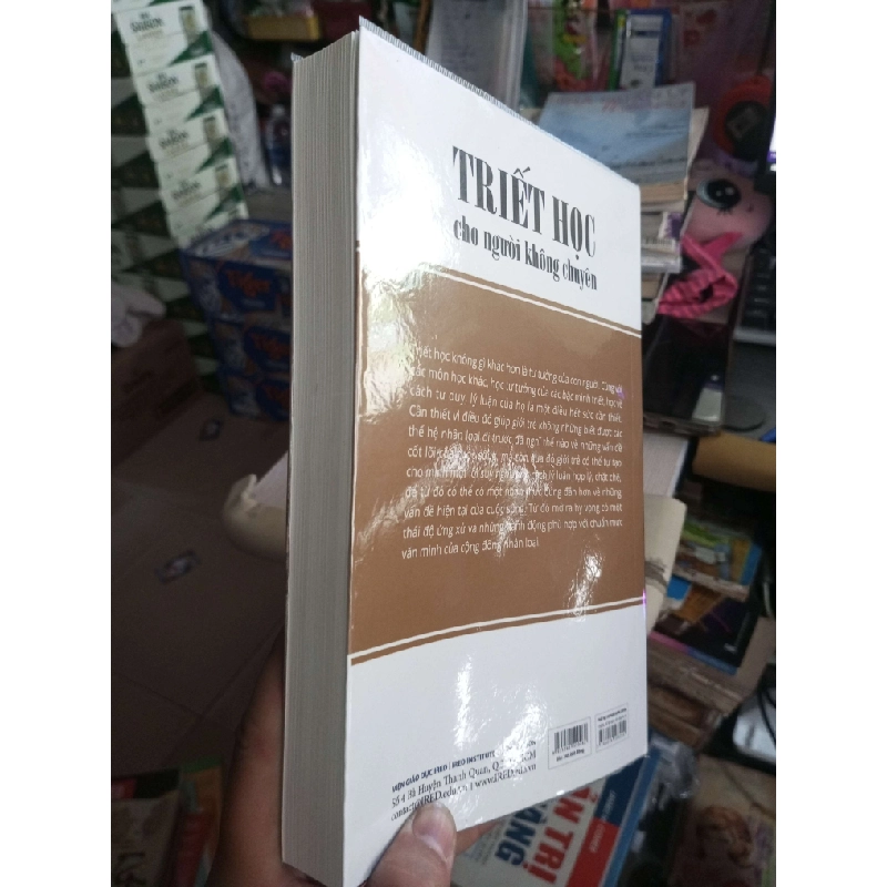 Triết Học Cho Người Không Chuyên - Phan Thanh Lưu mới 90% có bọc bìa Sách lịch sử - triết học HCM1004 1007489