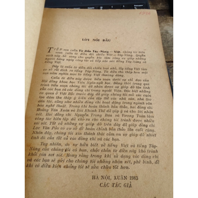 Từ điển Việt - Tày - Nùng - Hoàng Văn Ma và Lục Văn Pảo 1031908