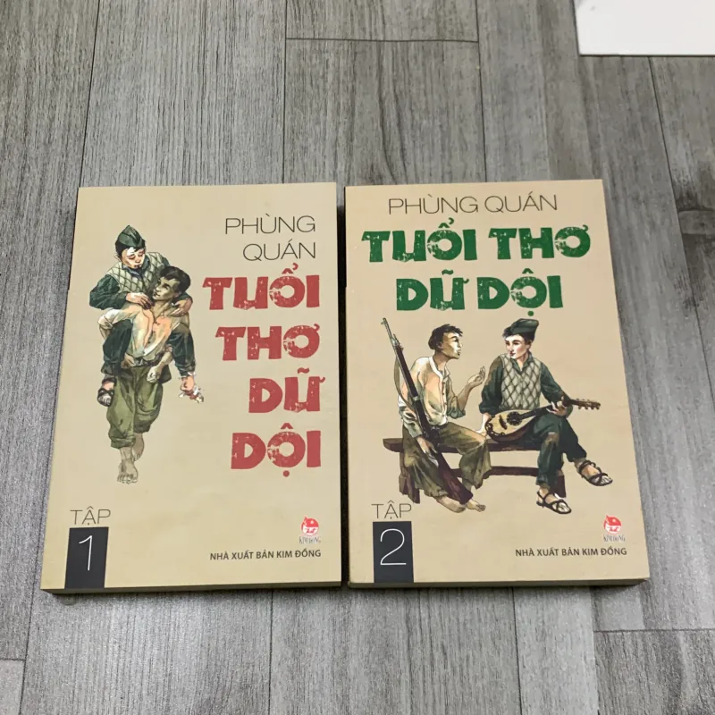 Tuổi thơ dữ dội- phùng quán. Bộ 2 tập. 4b2 757059