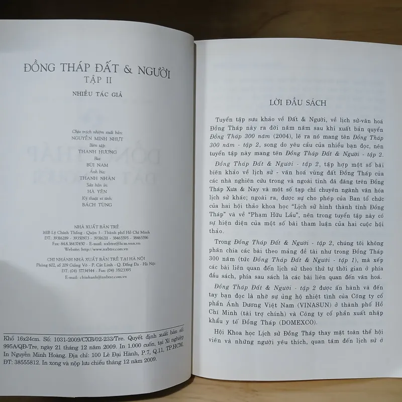 Đồng Tháp Đất & Người (Tập 2) 726581