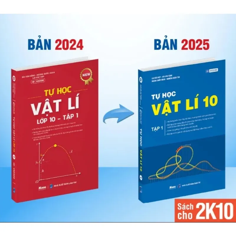 Sách 2026-Tự Học Vật Lí 10 Tập 1+2 792841