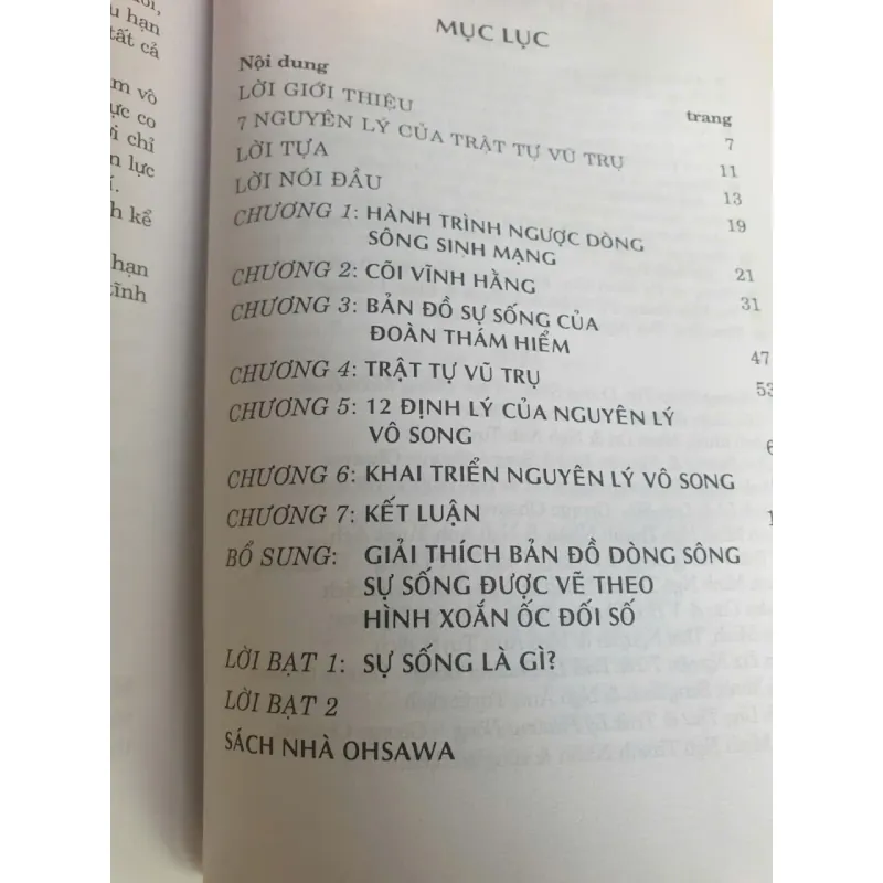 Sách Trật Tự Vũ Trụ & Nhân Gian của George Ohsawa - Mới 90% 640650