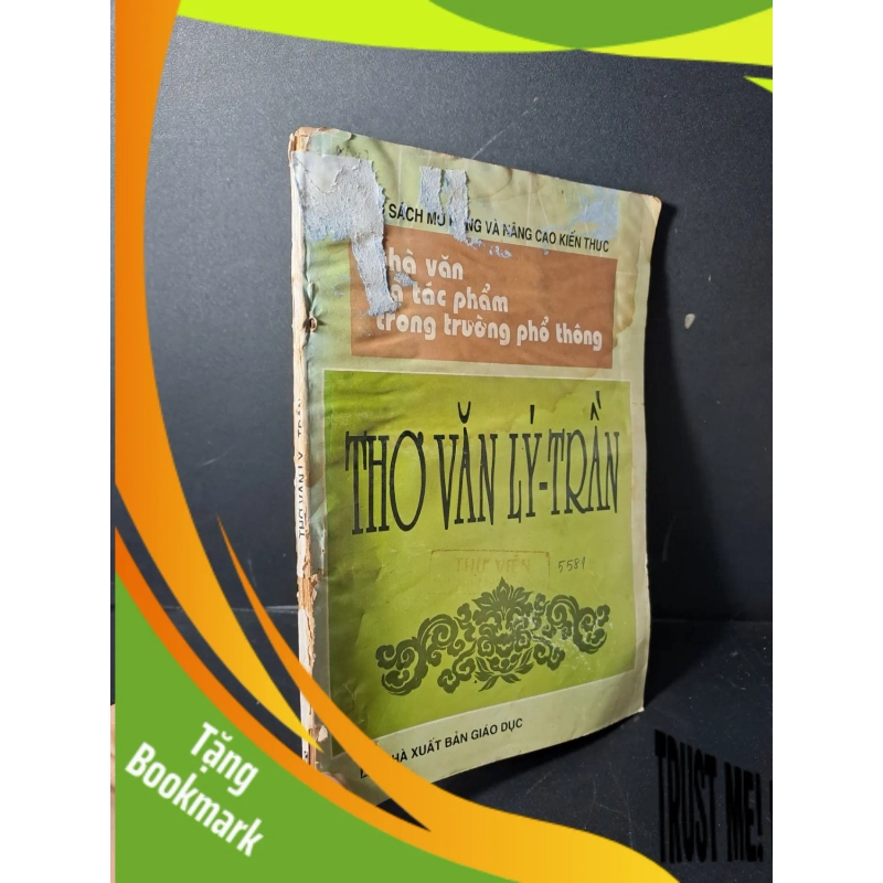 (TẶNG BOOKMARK) Thơ văn Lý Trần 1998 mới 60% rất ẩm dính keo RBK2507 VĂN HỌC 953312
