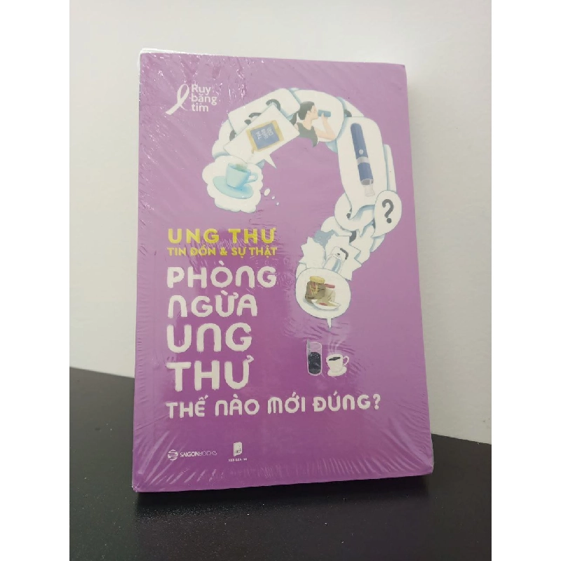 (TẶNG BOOKMARK) (Combo 2 Cuốn) Ung Thư - Tin Đồn Và Sự Thật Ruy Băng Tím New 100% ASB2302 937624