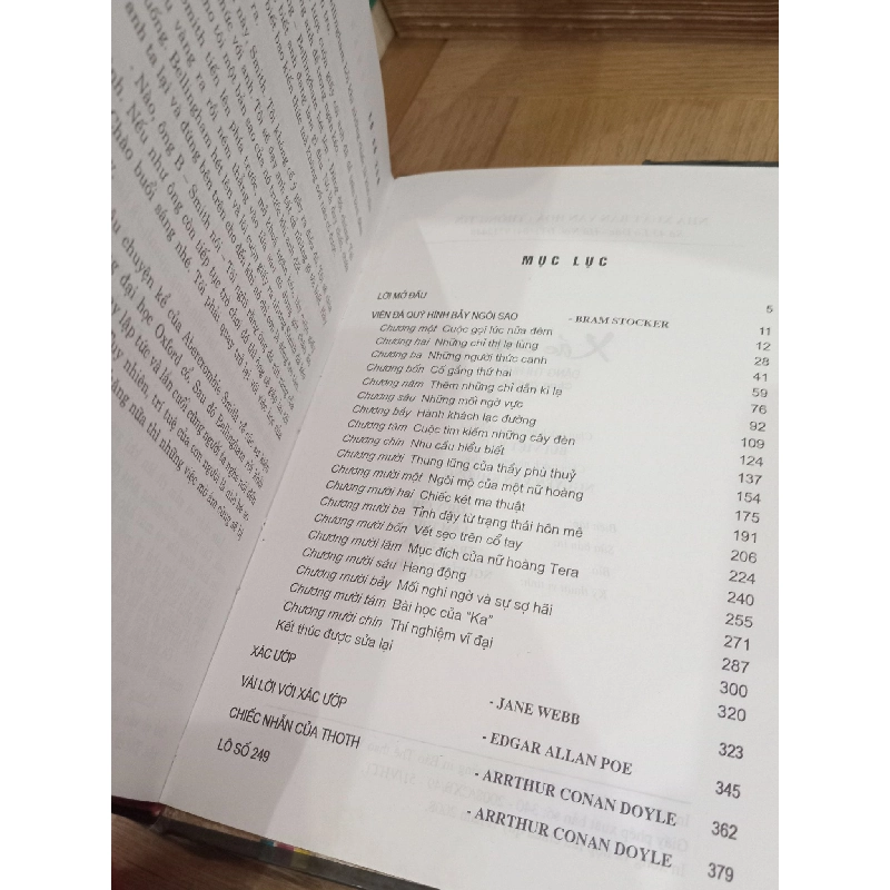 Xác ướp - B. Stoker, J. Webb, E. A. Poe, A. C. Doyle 931720