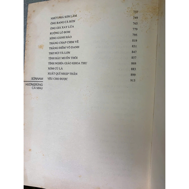 HƯƠNG RỪNG CÀ MAU - SƠN NAM 525674