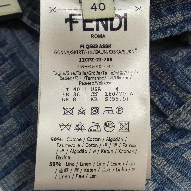 【Mã giảm giá】Váy FENDI 651262