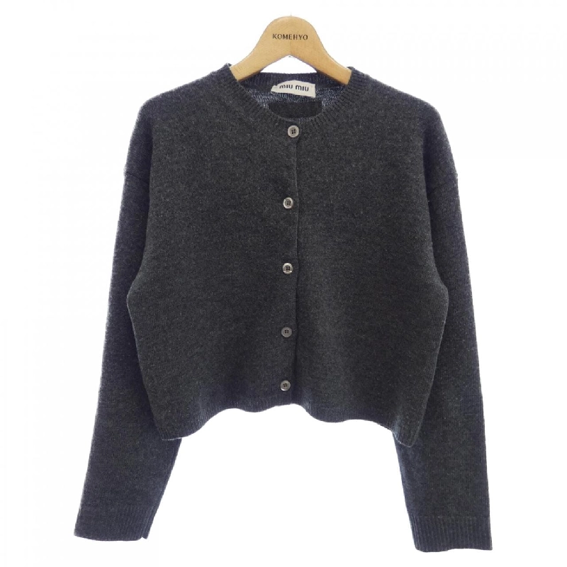Miu Miu MIU MIU áo khoác cardigan 640368
