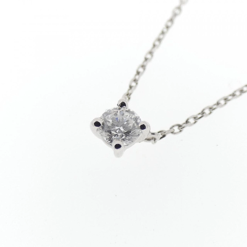 PT950 Solitaire Diamond Necklace - Hàng hiệu Authentic 861752