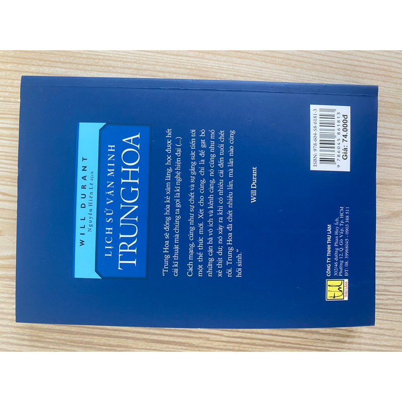 SÁCH LỊCH SỬ VĂN MINH TRUNG HOA 163955