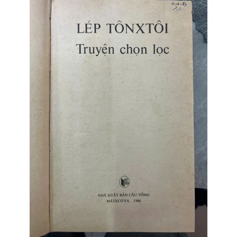 LÉP TÔNXTÔI TRUYỆN CHỌN LỌC (BÌA CỨNG) 1006432